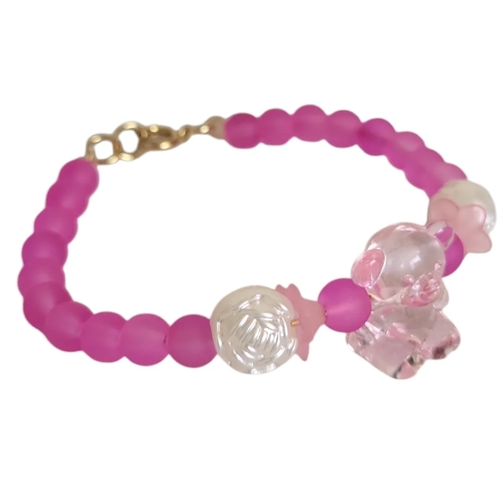 Hand Crafted magenta vibrant